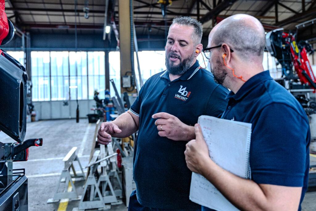 Groupe Vincent techniciens