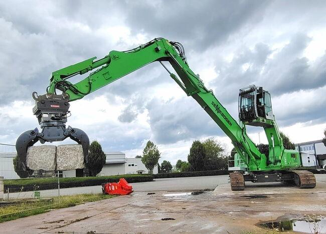 La démolition selon Sennebogen
