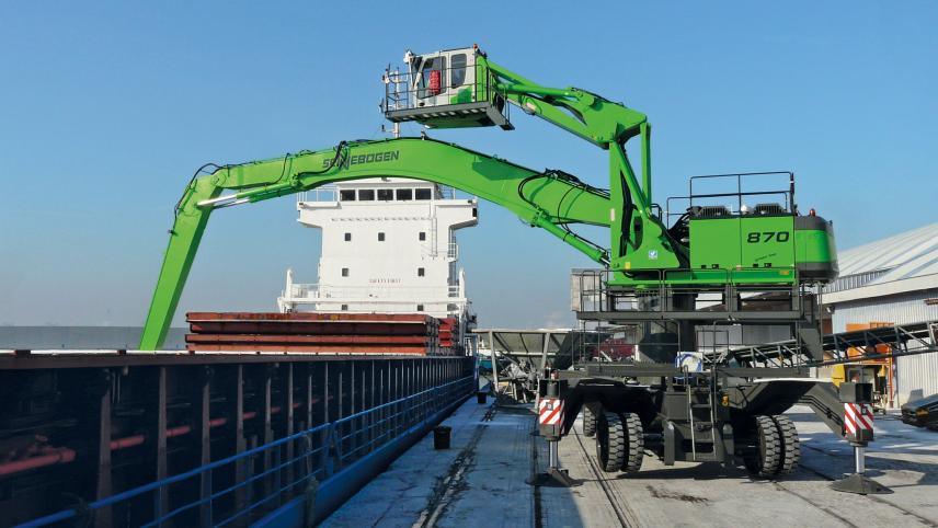 Port de commerce de Fécamp : deux nouvelles grues mobiles commandées