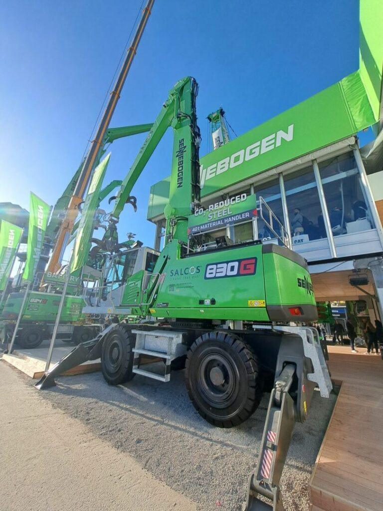 Un double vert pour Sennebogen