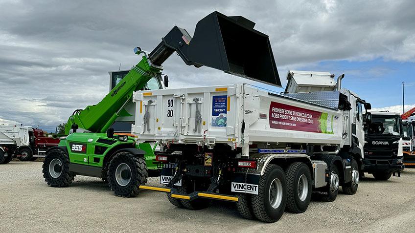 BENNE EN ACIER RECYCLE