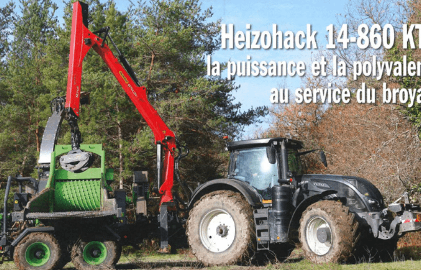 Heizohack 14-860 KTL – La puissance et la polyvalence au service du broyage