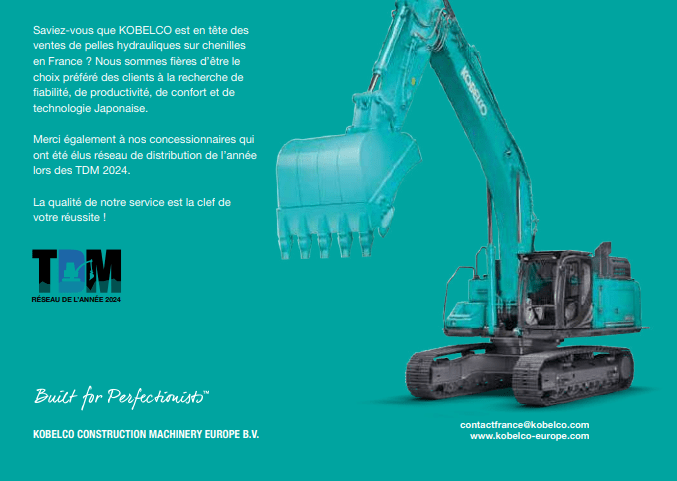 Kobelco N°1 EN FRANCE !