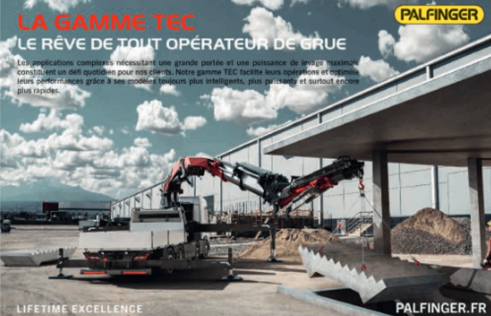 LA GAMME TEC – Le rêve de tout opérateur de grue