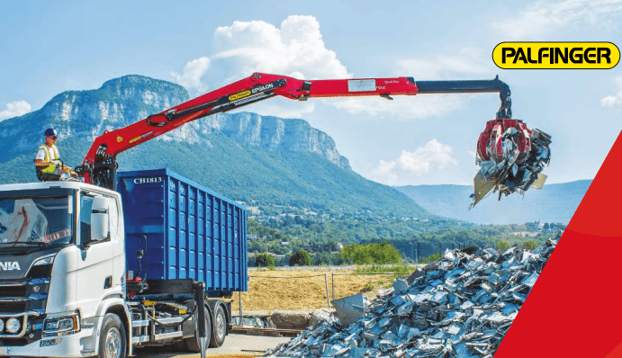 Sennebogen 830G – Sixième génération pensée pour la manutention exigeante + Les solutions pour le recyclage Palfinger !
