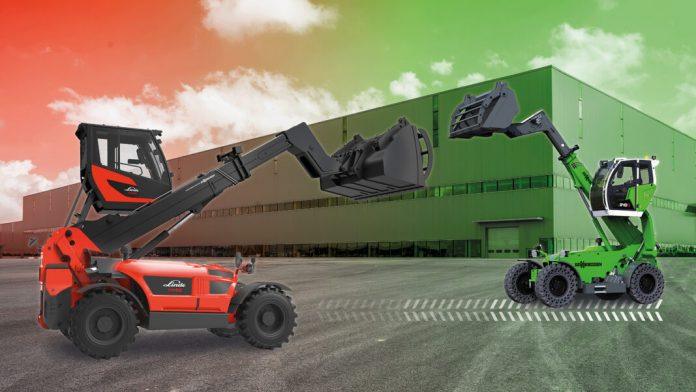 Accord Linde - Sennebogen pour son gros télescopique à cabine élévatrice