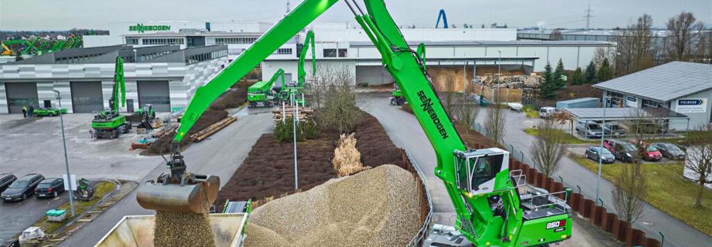 Nouvelle pelle de manutention SENNEBOGEN 850G Hybrid