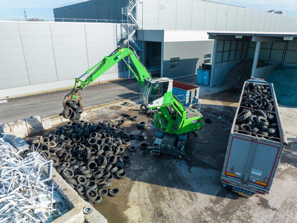 La marque Sennebogen - Carrosserie Industrielle - Groupe Vincent