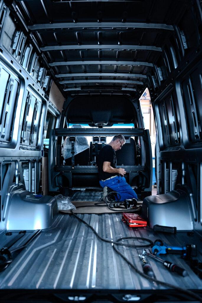 amenagement pour véhicule utilitaire