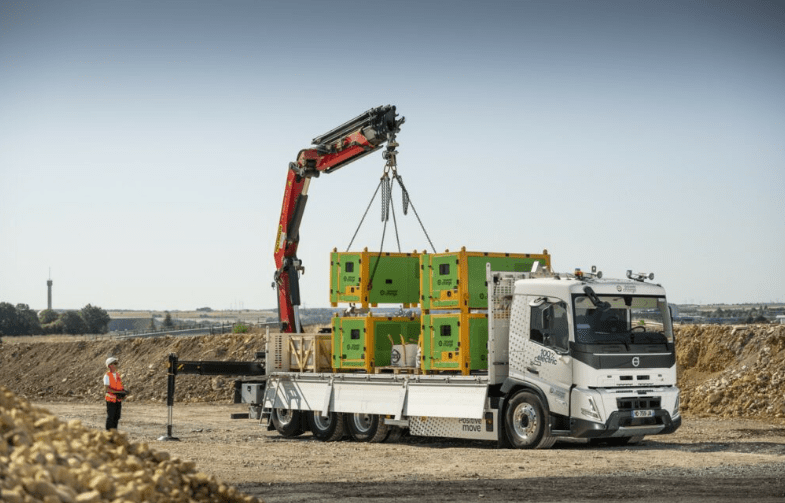 Camion électrique La Première Prime CEE A été Versée
