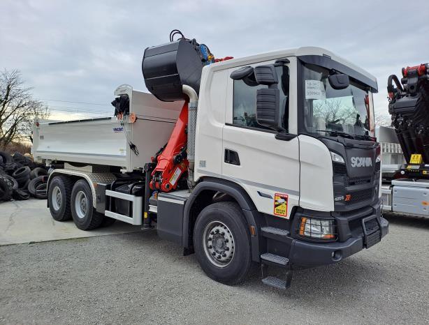 BIbenne Grue Easyfold Palfinger France