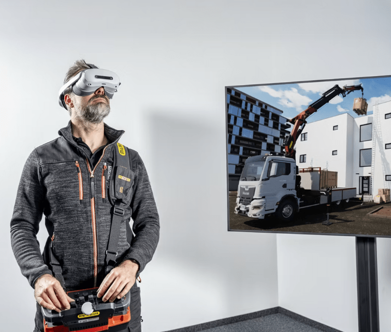 Palfinger VR2 casque de réalité virtuelle